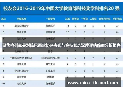聚焦格列兹曼对阵巴西欧协联表现与竞技状态深度评估前瞻分析报告